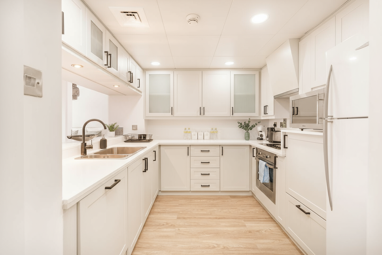 Retail boutique interior with custom display fixtures — retail fit-out by HOX Interiors